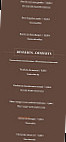 Auberge D'archamps menu