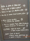 La Treille menu