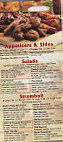 Buck's Pizza menu