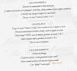 Au Garde Manger menu