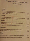 La Taverna menu