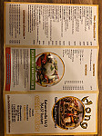 China Hong menu