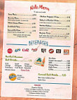 Montoyas menu