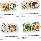 Eat sushi menu