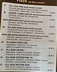 Restaurant Bangkok menu