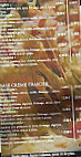 Ti Caz Pizza menu