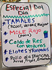 Taqueria La Pasadita menu