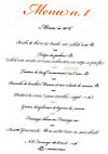 Le Chardoillant menu