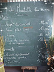 La Martille menu