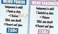 Pizzas Chelles menu