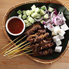 Satay Kajang Sampan Ori food