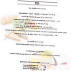 O'bistro menu