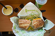 Quiznos Classic Subs food