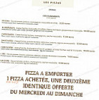 Salle de reception De l'ire menu