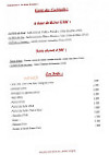 Le Saint Romain menu