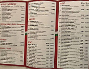 Pizza Express Bella Italia menu