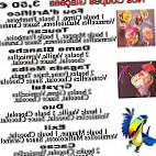 Le Toucan menu