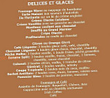 Grenadine menu