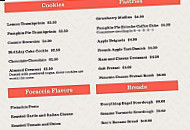 Virtuoso Breadworks menu