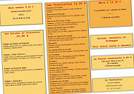 La Cassolette menu