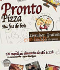 Pizza Shop menu