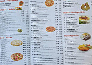 Sisarol Pizza Pasta menu