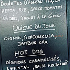 Coffee Lab menu