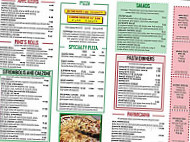 Pino's Pizza menu