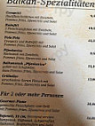 Baldhof menu