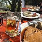 Bayerischer Biergarten food