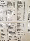 Black Bear Drive Inn menu