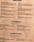 Reunion menu