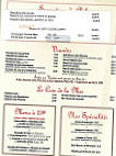 La Capricciosa menu