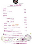 Creperie Le Carpe Diem menu