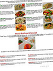 Bua Thai Sushi menu