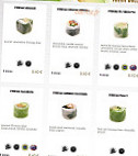 You Sushi menu