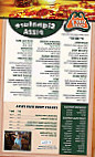 Pat's Pizza menu