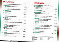 Café Lucania Bistro, Pizzeria Massimiliano Lauriola menu