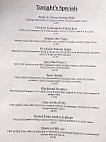 Calais Motor Inn menu