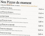 L'escabéche menu