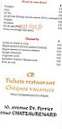 Le Palais D'hanoi menu