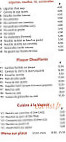 Le Palais D'hanoi menu