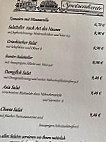 Gaststätte Zur Eisenbahn menu