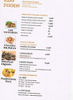 Kiss Foods menu