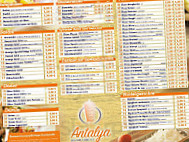 Antalya menu