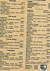 Pizzeria Napoli menu