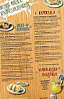 La Pachanga Mexican menu