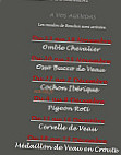 Restaurant des Lys d'Alsace menu