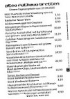 Altes Rathaus menu