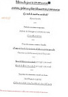 Du Sauvage menu